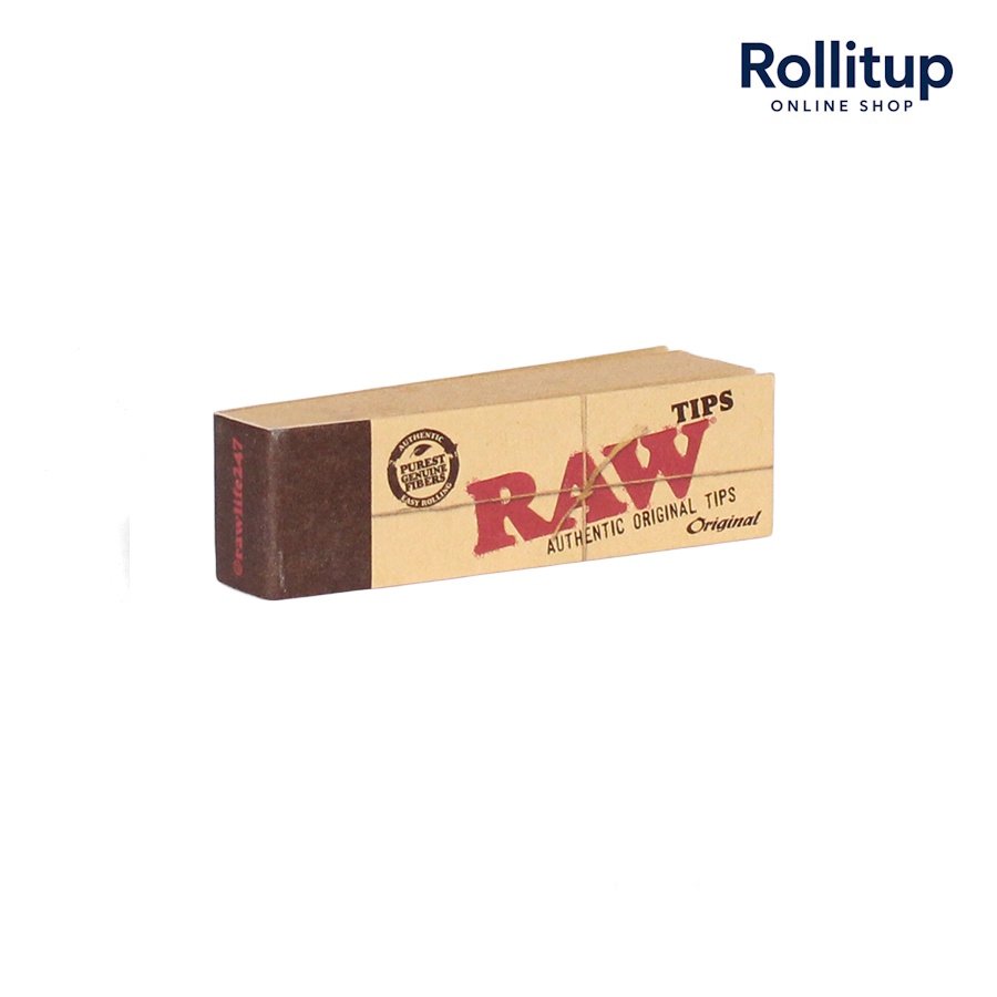 RAW Original Tips | Single Pack | Unbleached Filter Tips