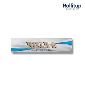 Rizla Micron Thin Rolling Papers | Silver | King Size Slim | Single Pack