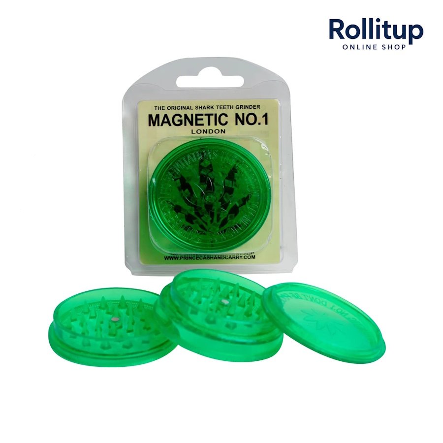 Magnetic No.1 Original Shark Teeth Grinder | Assorted Colours - Image 4