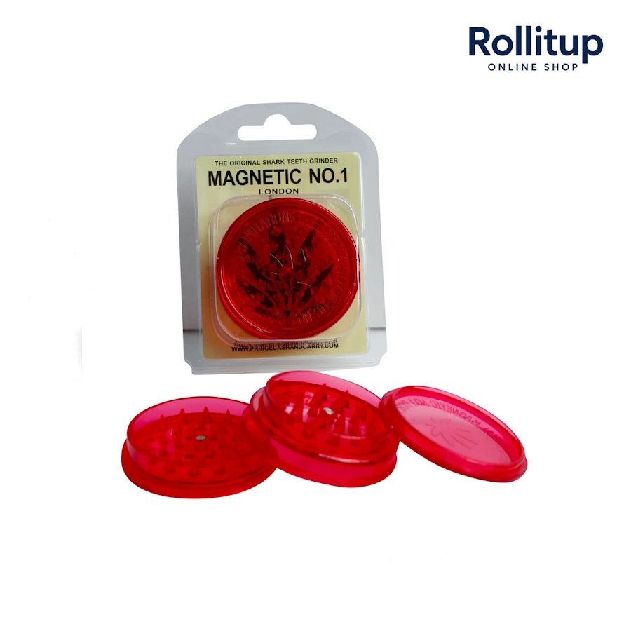 Magnetic No.1 Original Shark Teeth Grinder | Assorted Colours - Image 3