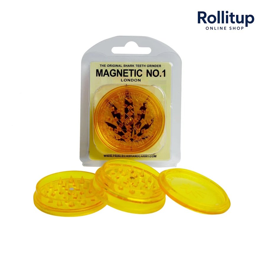 Magnetic No.1 Original Shark Teeth Grinder | Assorted Colours - Image 2
