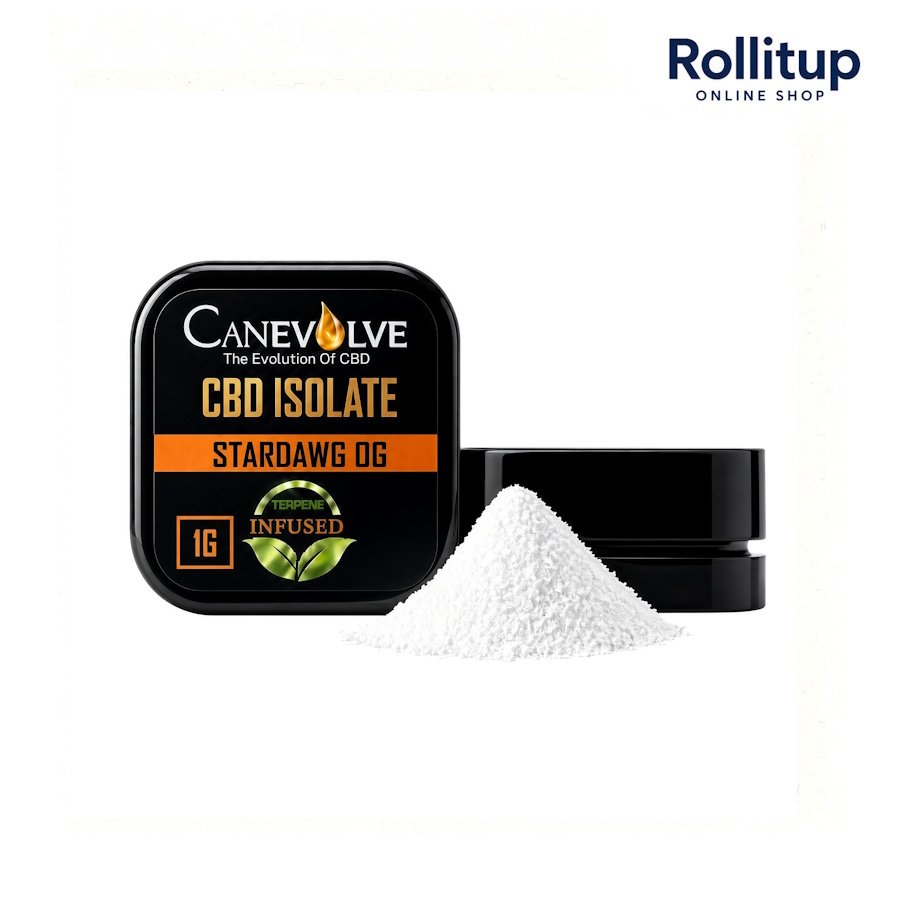 Canevolve CBD Isolate | Stardawg OG | Terpene Infused | 1g