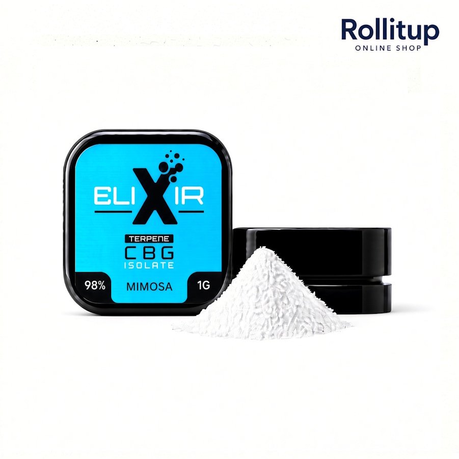 Elixir CBG Isolate | Mimosa | Terpene Infused | 98% | 1g