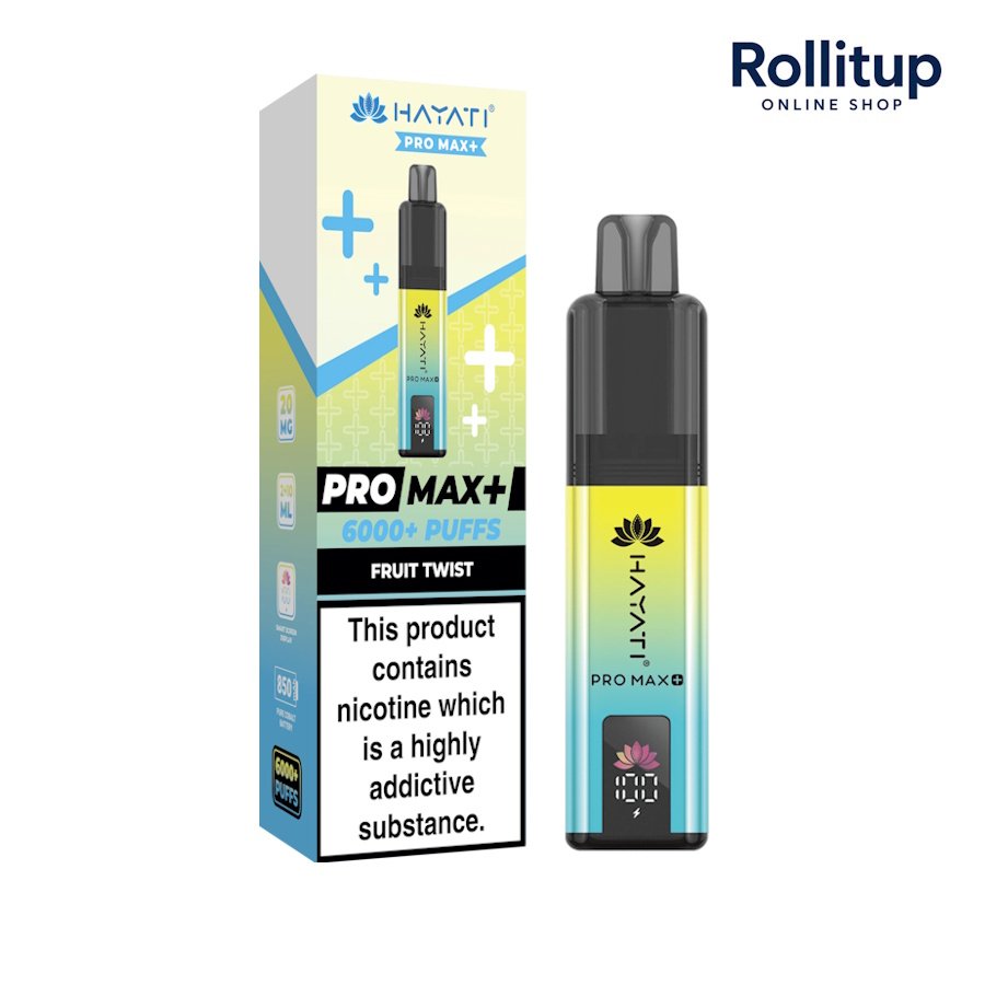 Hayati Pro Max+ | Fruit Twist | 20mg | 6000+ Puffs