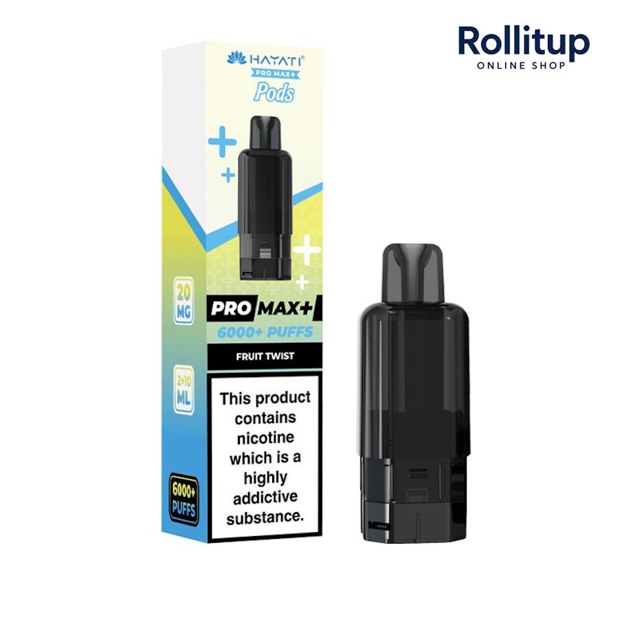 Hayati Pro Max+ Pods | Fruit Twist | 20mg | 6000+ Puffs
